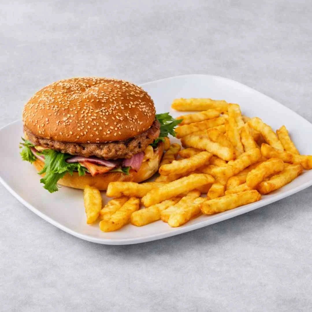 Hamburger plate